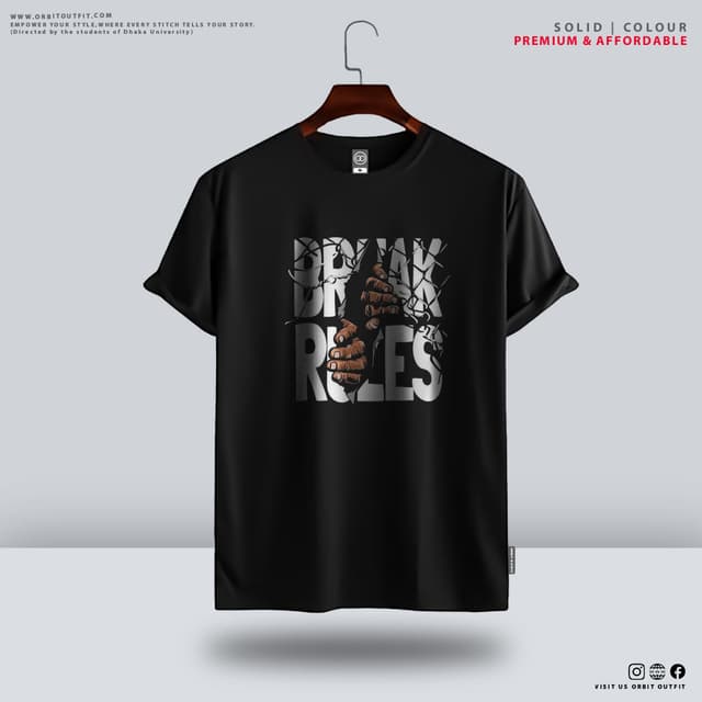 Orbit Outfit Premium T-shirt - Break Rules