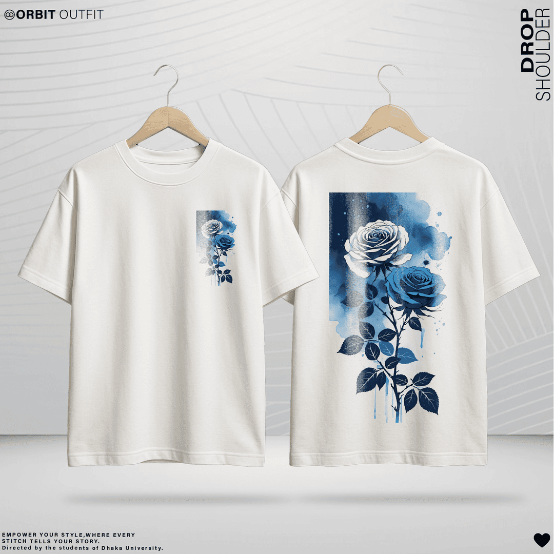 DROP SHULDER -ROSE Edition(A3 DTF)