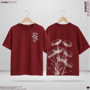 DROP SHULDER -Flower Edition(A3 DTF)