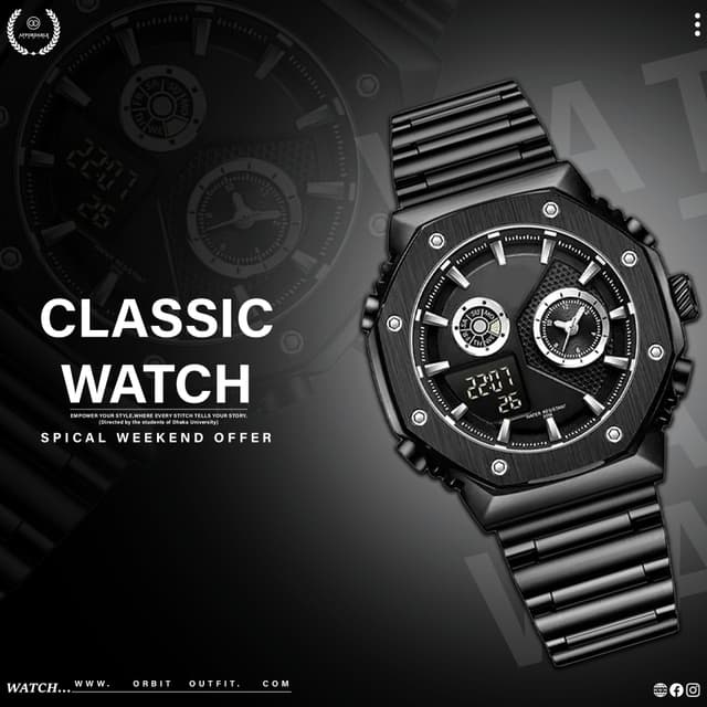 Naviforce 9216n CH For Man - Black