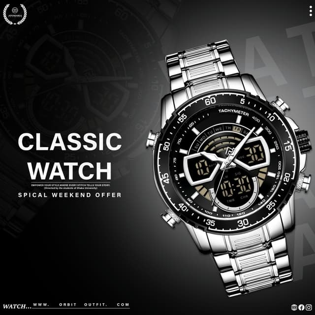 NV112 NAVIFORCE 9189 Sport Dual Display Watch