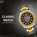 NAVIFORCE NF9198 Silver And Golden Stainless