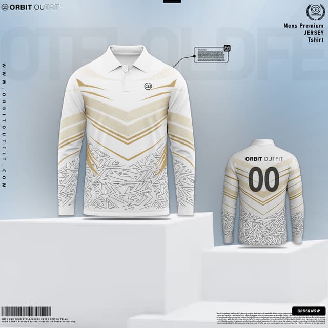 Orbit Outfit Men's Premium Jersey - Pool